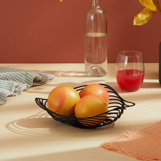 Alessi Trinity Schaal Zwart 33 cm