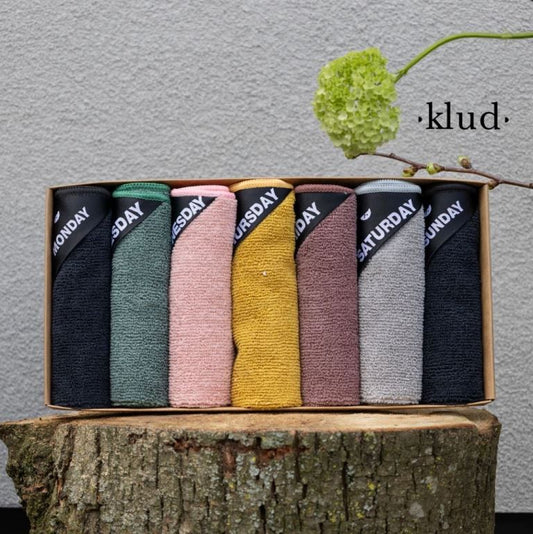 Klud Microvezel Vaatdoekjesset Multicolor 7 Stuks