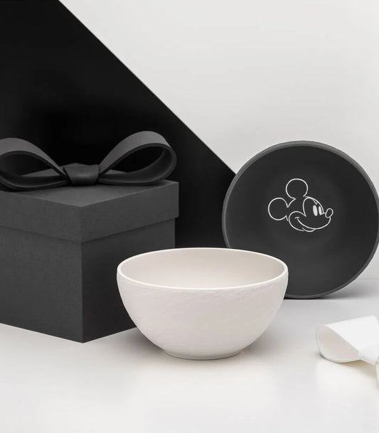 Villeroy & Boch Manufacture Rock Mickey Mouse Schaaltjes Set 2-Delig