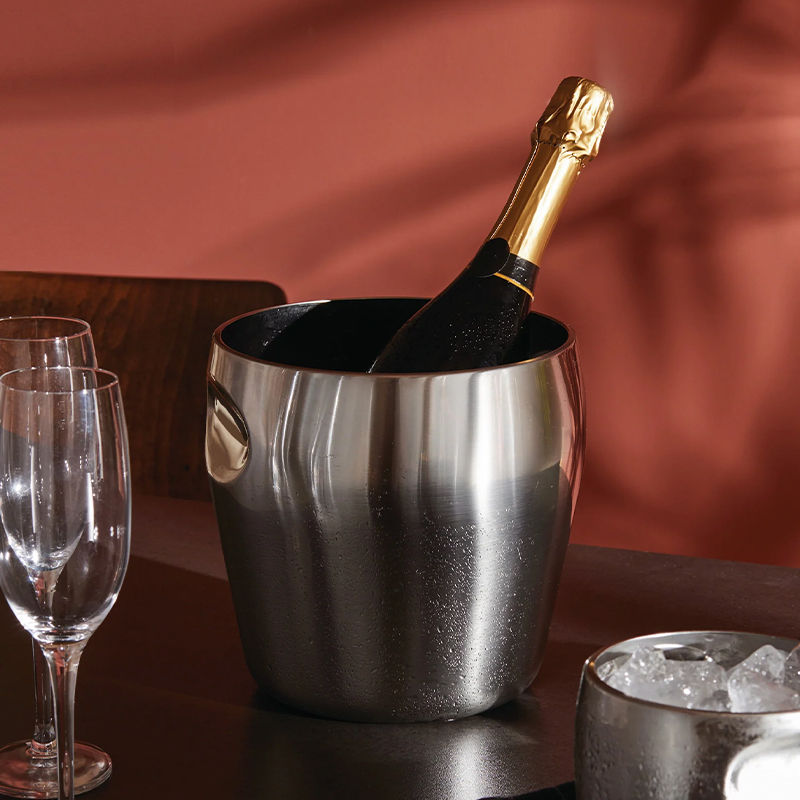 Alessi Ettore Sottsass Wijnkoeler – Wijnkoeler Van Alessi In Blauw