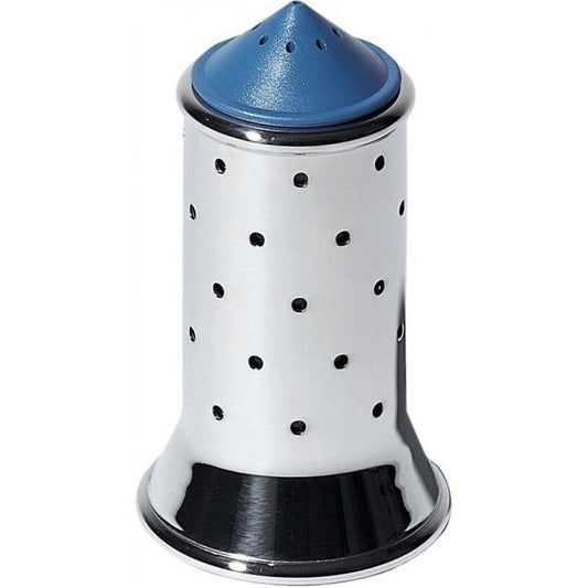 Alessi Michael Graves Zoutstrooier Blauw – Kruidenmolen Van Alessi In Chroom Roestvrij Staal