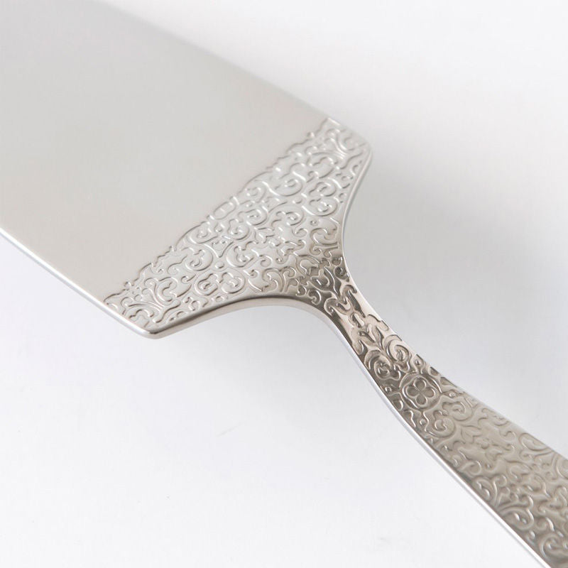 Alessi Dressed Taartschep – Serveer Bestek Van Alessi In Blauw 18, 1 Edelstaal