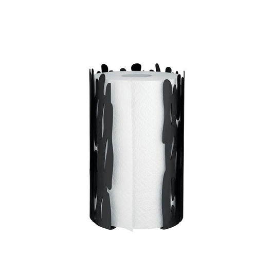 Alessi Bark For Christmas Keukenrolhouder Zwart – Keukenrolhouder Van Alessi In Beige Staal