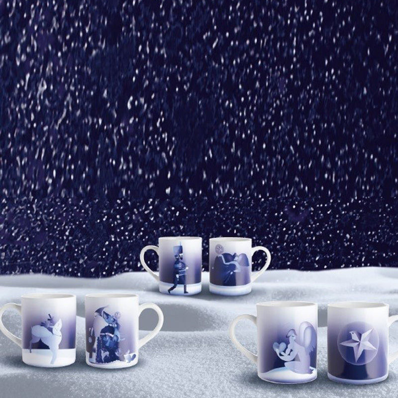 Alessi Blue Christmas Mok 1