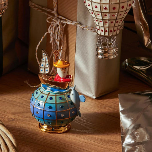 Alessi Fleurs De Jori Kerstornament Il Vecchio E Il Mare