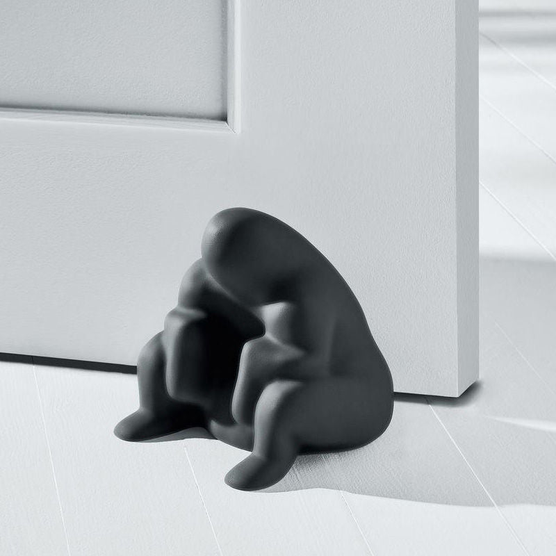 Alessi Dédé Deurstopper Zwart