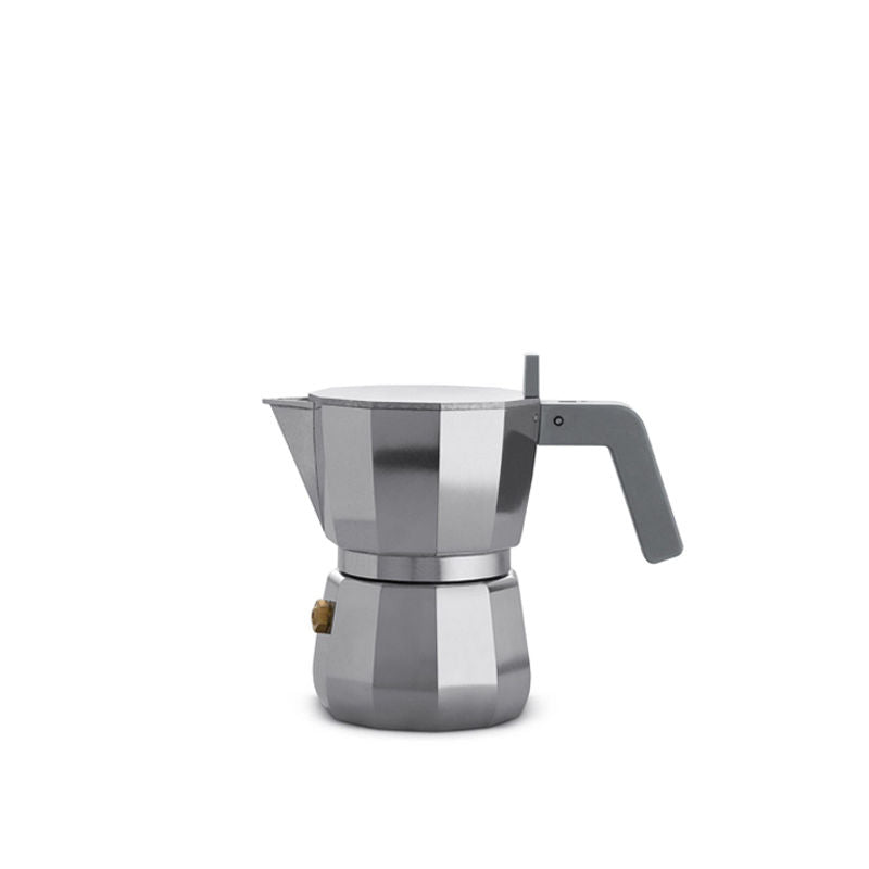 Alessi Moka Perculator 3 Kops Grijs