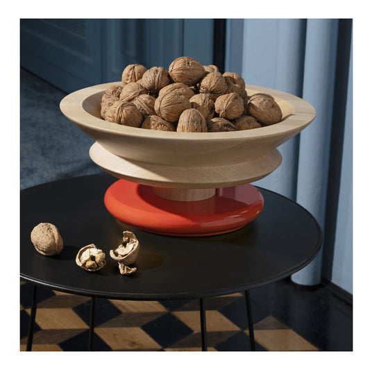 Alessi Twergi Centrepiece Schaal Oranje – Fruitschaal Van Alessi In Grijs