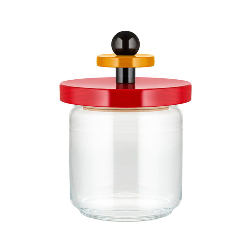 Alessi Twergi Voorraadpot Rood 75 cl – Voorraadpot  van Alessi in Rood