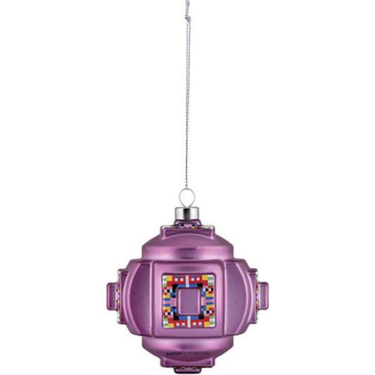 Alessi Holyhedrics Fractal Kerstbal – Kerstdecoratie Van Alessi In Blauw, Wit