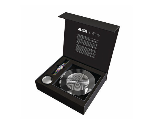 Alessi Parrot Wijnset 3-Delig – Wijnset Van Alessi In Donkergrijs