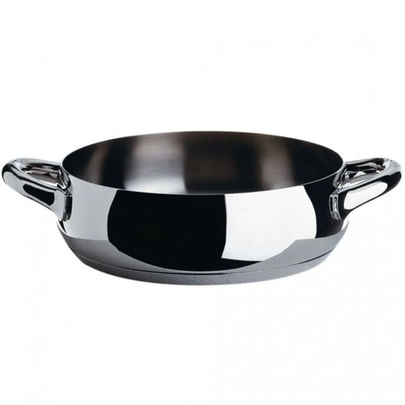 Alessi Mami Kookpan Rvs 24 Cm – Pan Van Alessi In Bruin