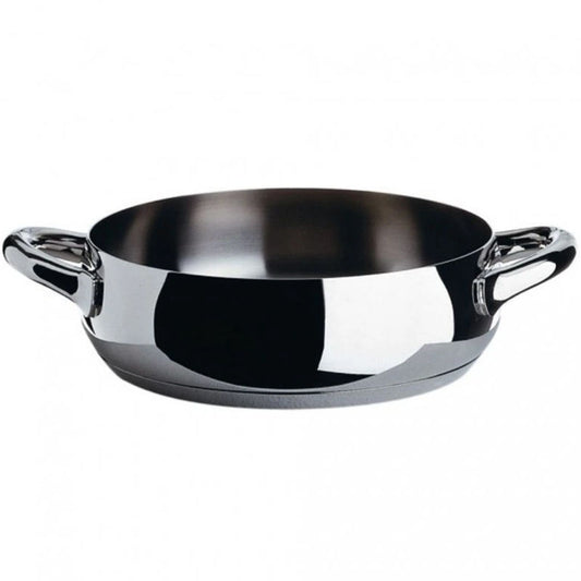 Alessi Mami Kookpan Rvs 24 Cm – Pan Van Alessi In Bruin