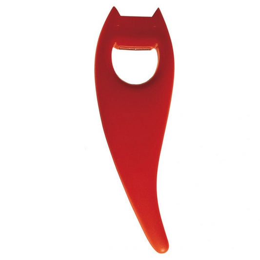 Alessi Diabolix Flesopener Rood