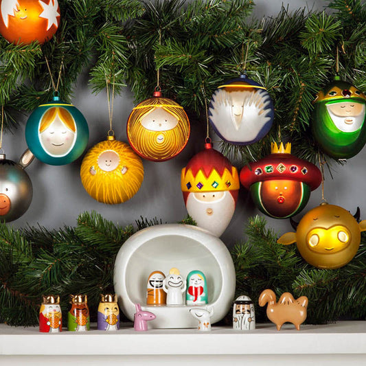 Alessi Presepe Kerststal Porselein