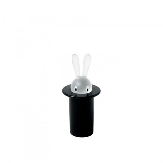 Alessi Magic Bunny Tandenstokerhouder Zwart