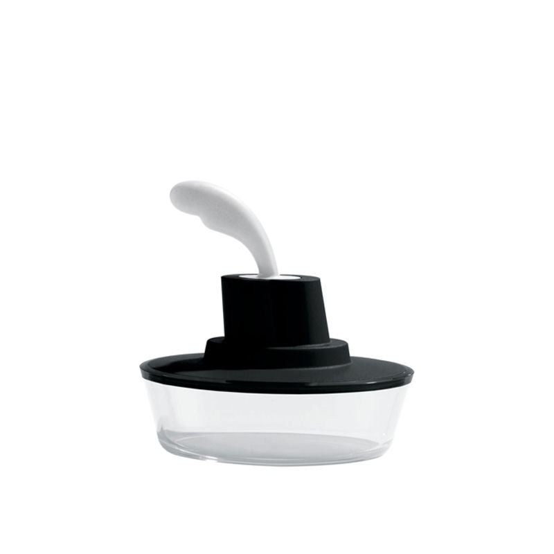 Alessi Ship Shape Botervloot Zwart – Botervloot Van Alessi In Goud Kunststof