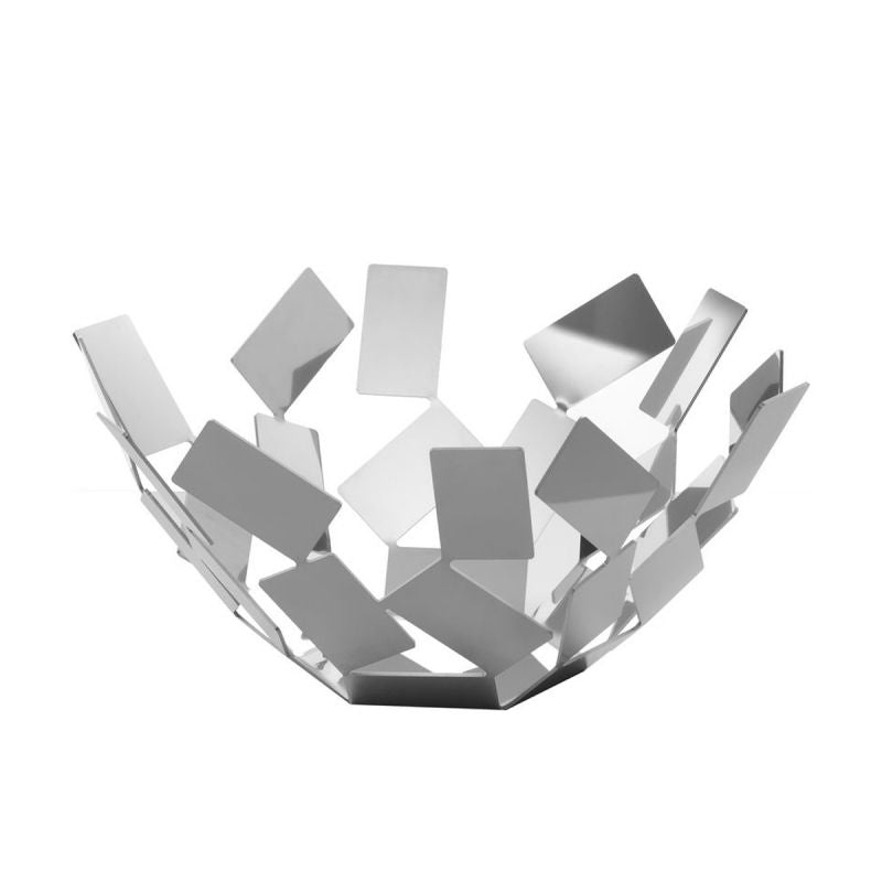 Alessi La Stanza dello Scirocco Fruitschaal RVS 27,3 cm – Fruitschaal  van Alessi in RVS rvs