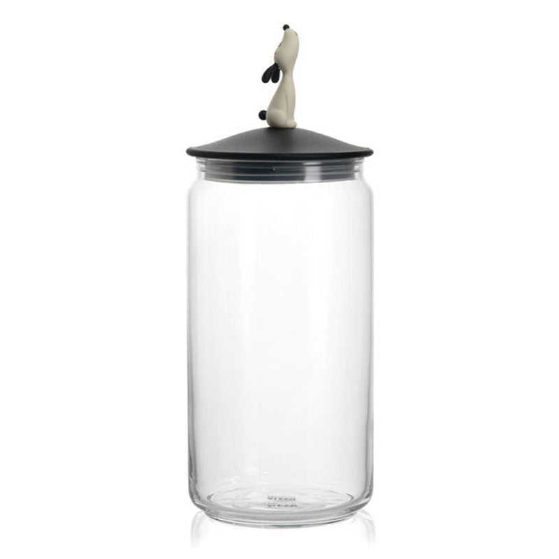 Alessi Lula Voorraadpot Zwart – Voorraadpot Van Alessi In Bruin