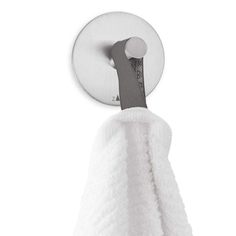 Zack Duplo Handdoekhaak Rvs Mat 2 Stuks – Handdoekhaak Van Zack In Zwart Roestvrij Staal