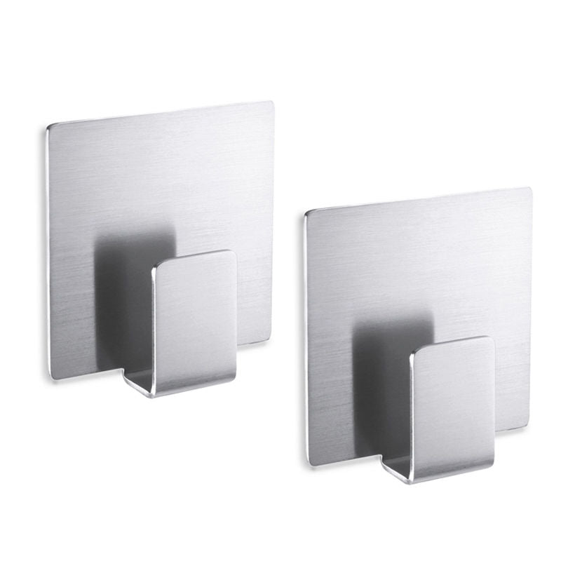 Zack Appeso Handdoekhaak Enkel Rvs 2 Stuks – Handdoekhaak Van Zack In Zwart Roestvrij Staal