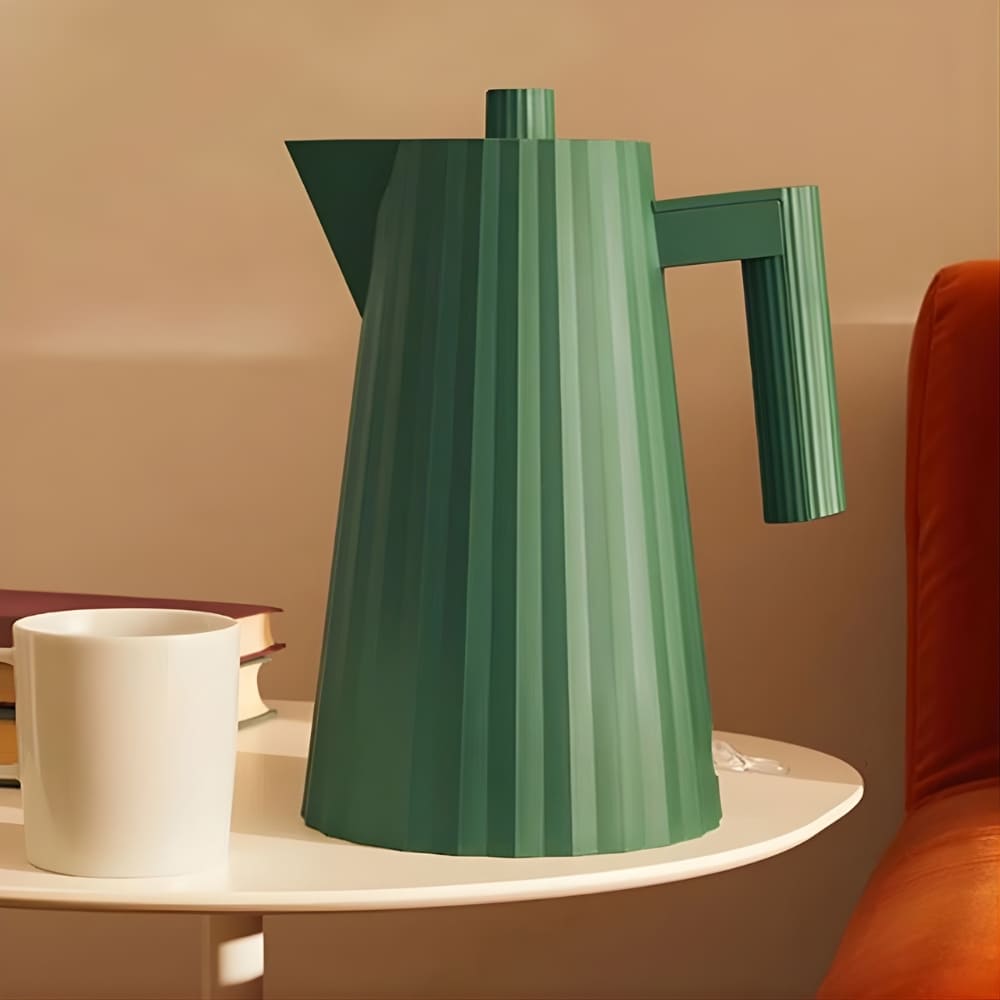 Alessi Plissé Waterkoker Groen 1 L