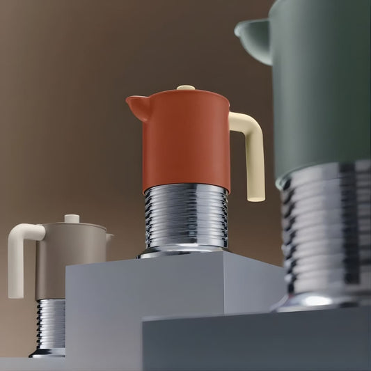 Alessi Vite Percolator Sage Green 6 Kops