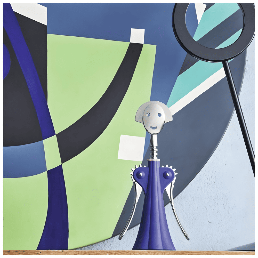 Alessi Anna G. Korkenzieher Dunkelblau