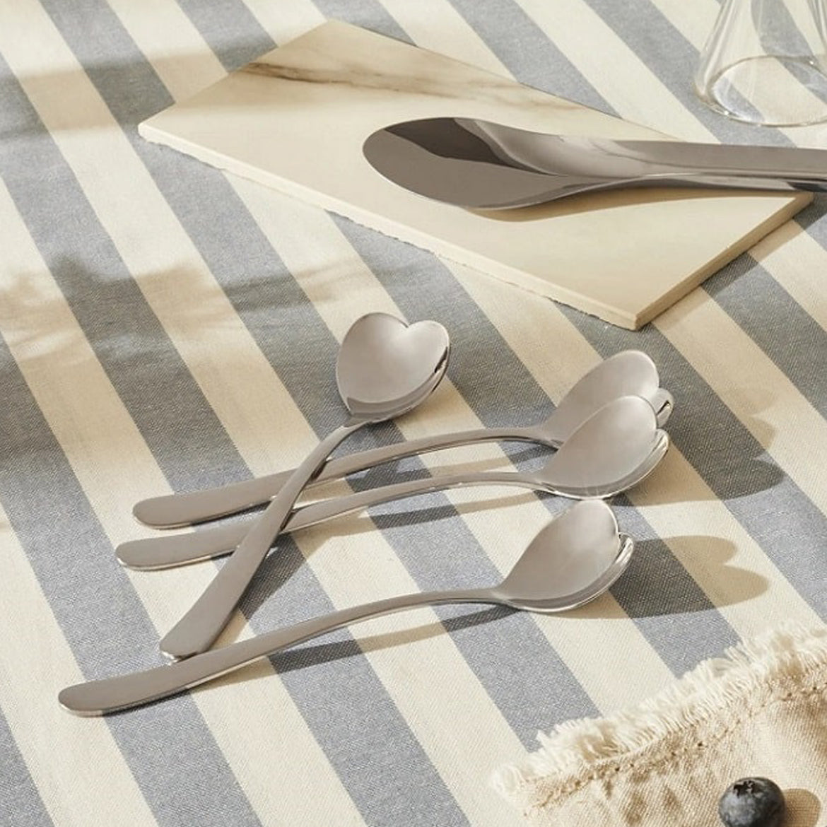 Alessi Big Love Theelepels Hartvormig 4 Stuks