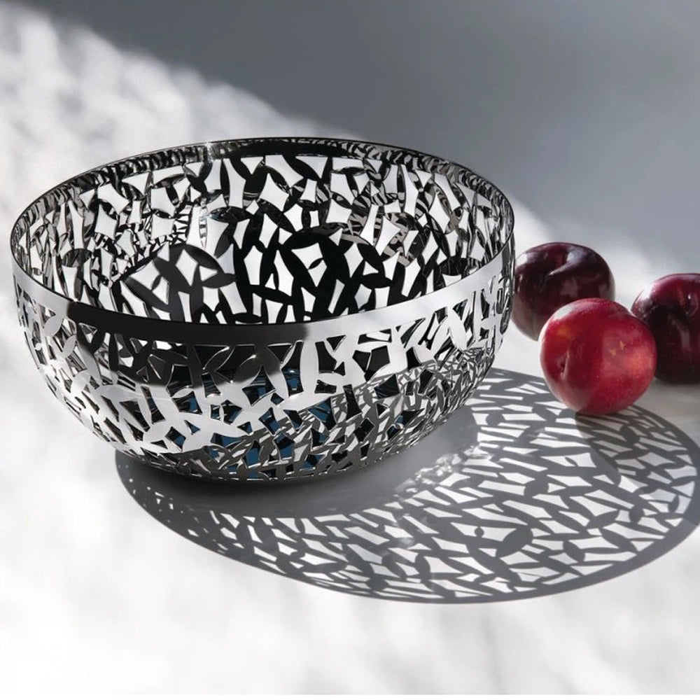 Alessi Kaktusschale aus Edelstahl, 29 cm