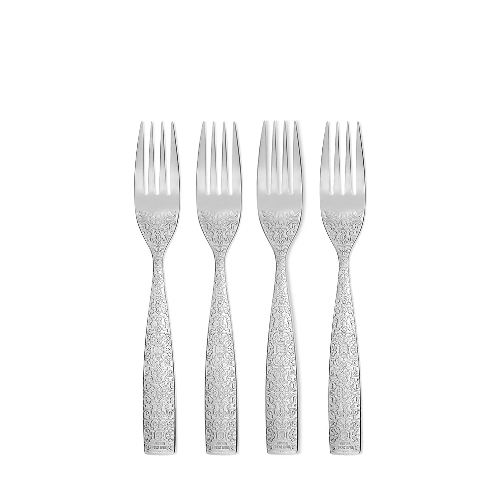 Alessi Dessertgabeln, 4 Stück
