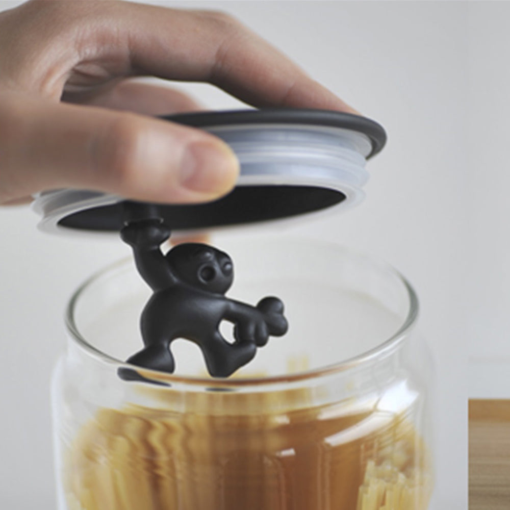 Alessi Gianni Voorraadpot Zwart 1,4 L