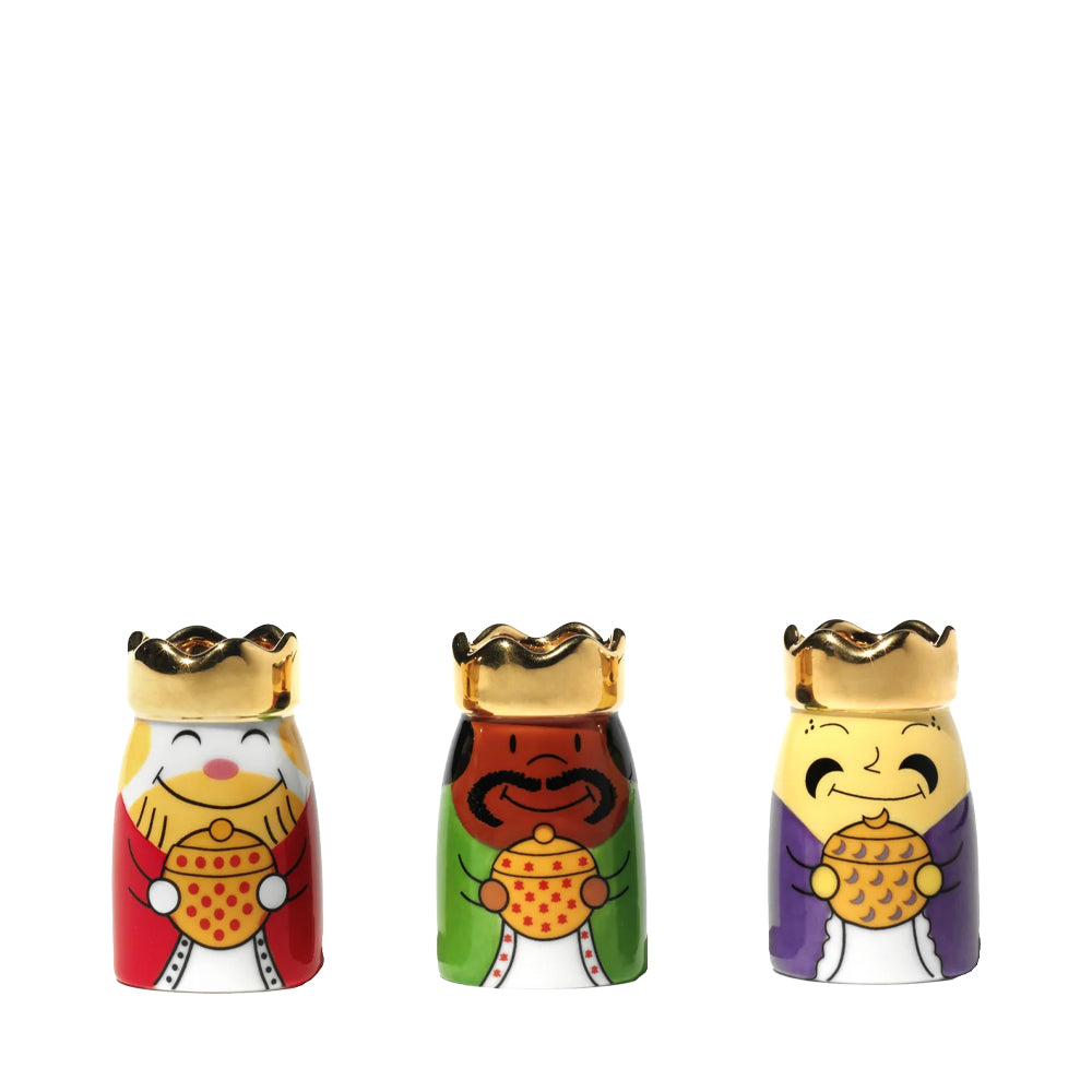 Alessi Kerstfiguren Set Drie Wijzen