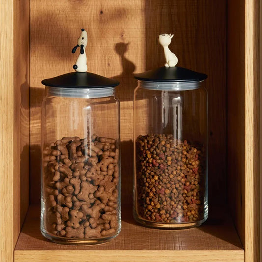 Alessi Lula Voorraadpot Zwart 1,5 L