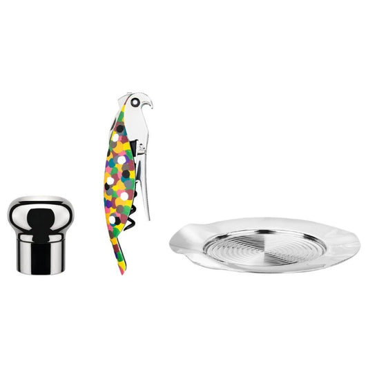 Alessi Parrot Wijnset 3-Delig