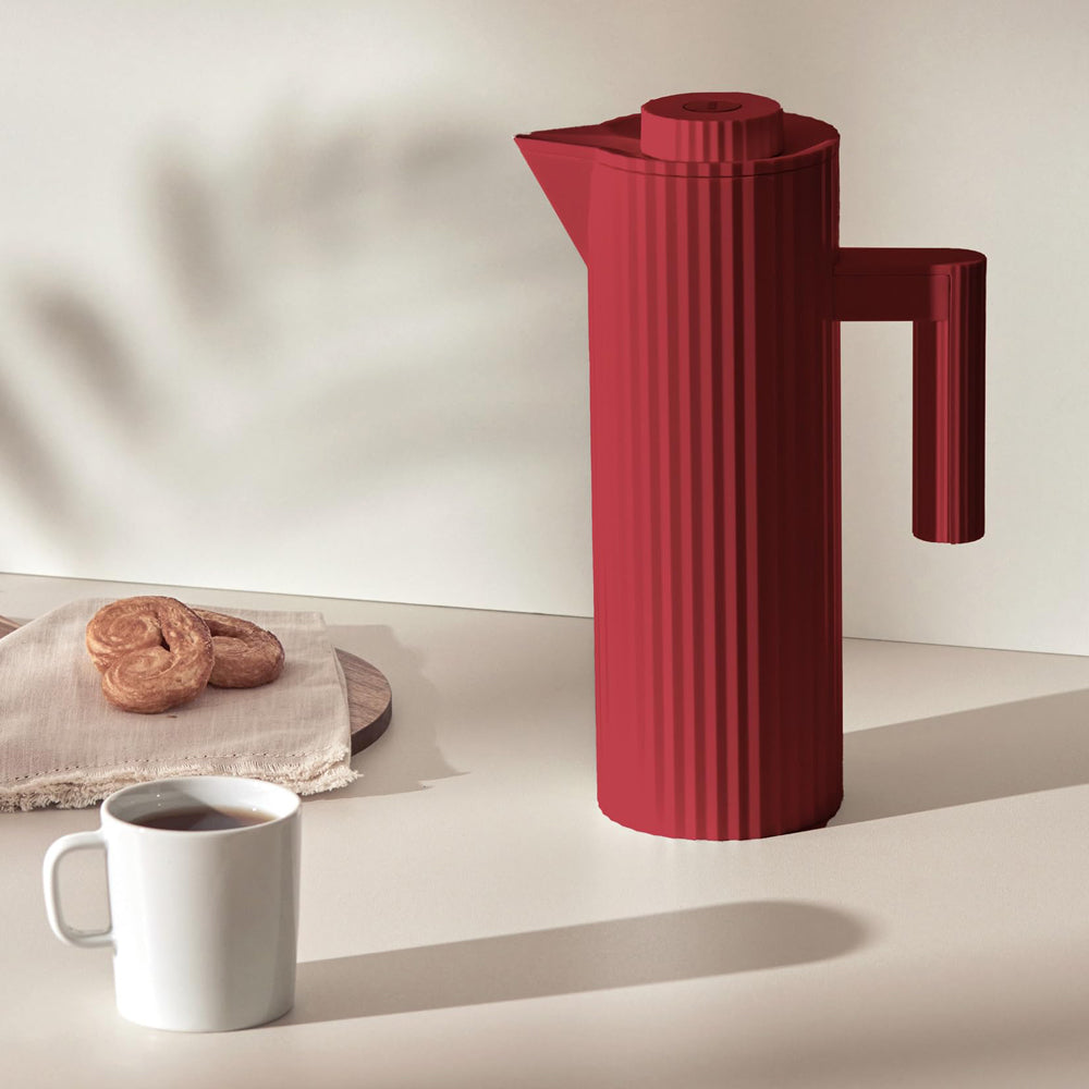 Alessi Faltbare Thermoskanne Rot 1 L