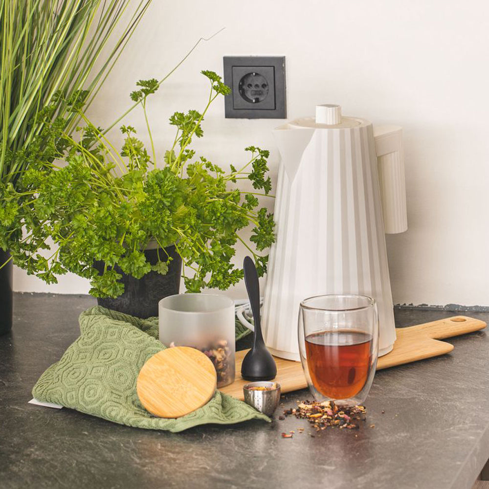 Alessi Plissé Waterkoker Wit 1,7 L