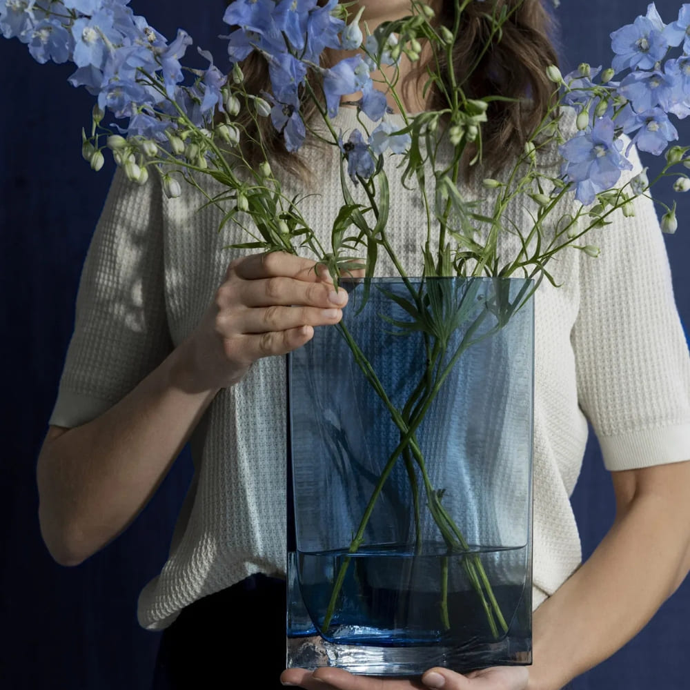 Blomus Duasis Vaas Ocean Cavern Medium