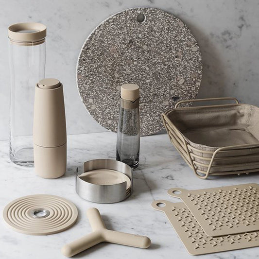 Blomus Lareto Glasonderzetter Moonbeam 6 Stuks