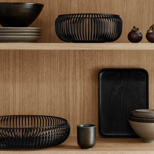 Blomus Lito Mand Zwart Large