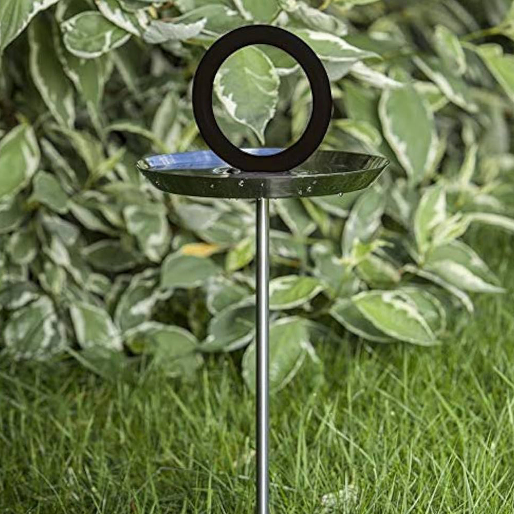 Born In Sweden Bird Bath Vogelbad RVS Zwart