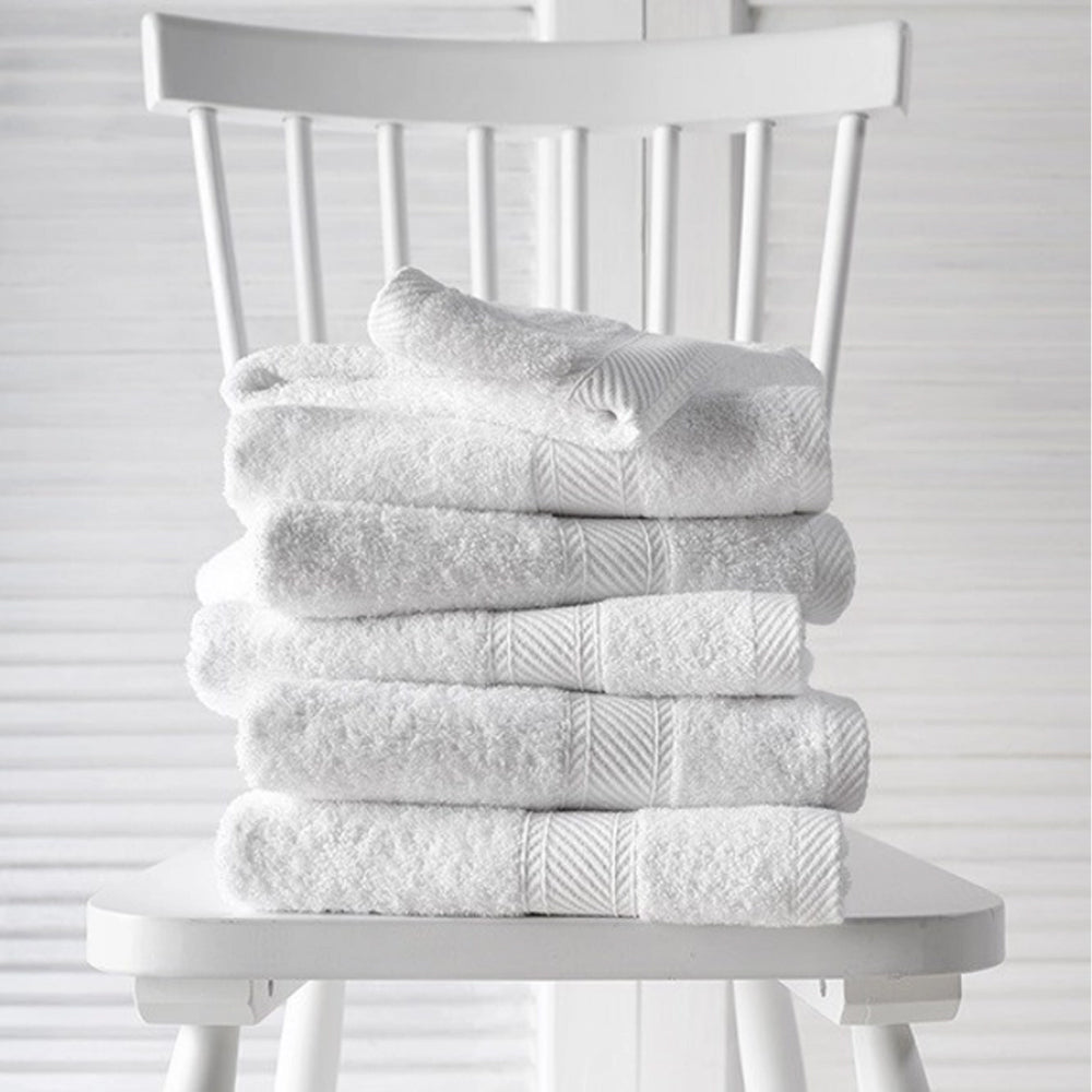 De Witte Lietaer Hélène Badtextielset Wit 6-Delig