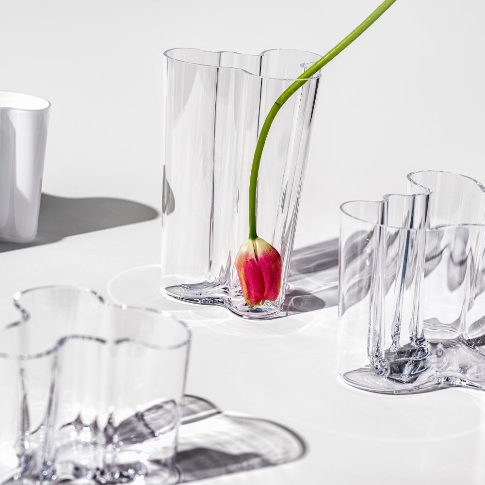 Iittala Alvar Aalto Vaas Helder 12 cm