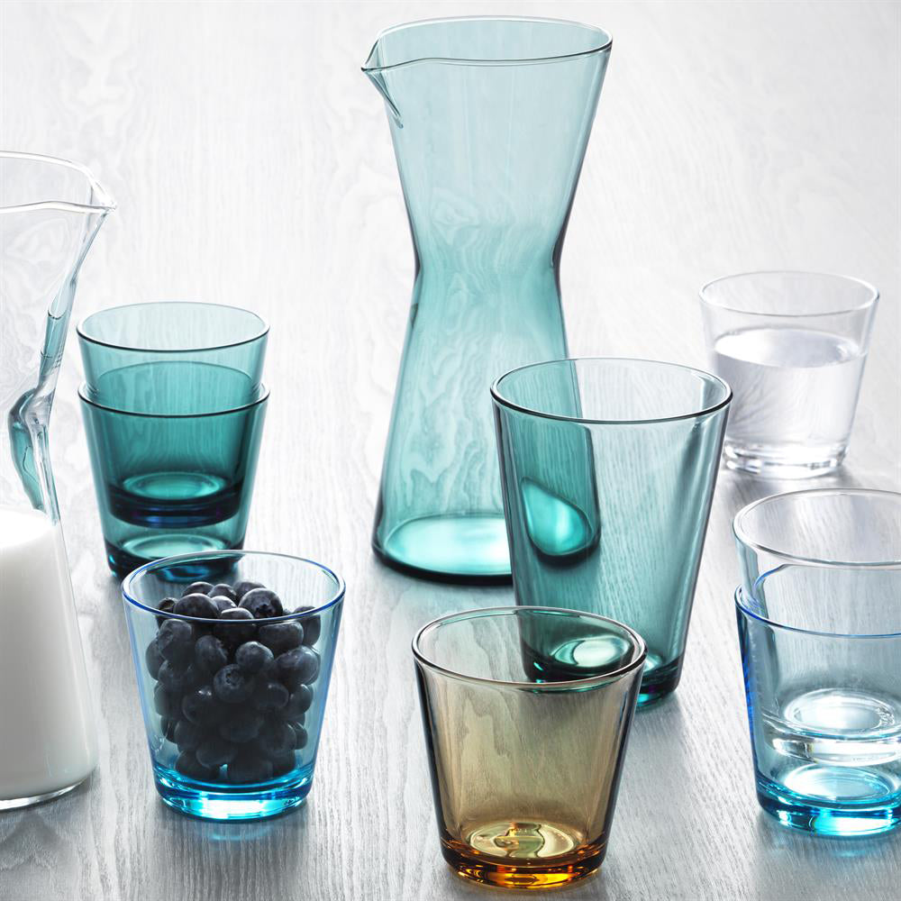 Iittala Kartio Glas Wasser Grün 40 cl Lose