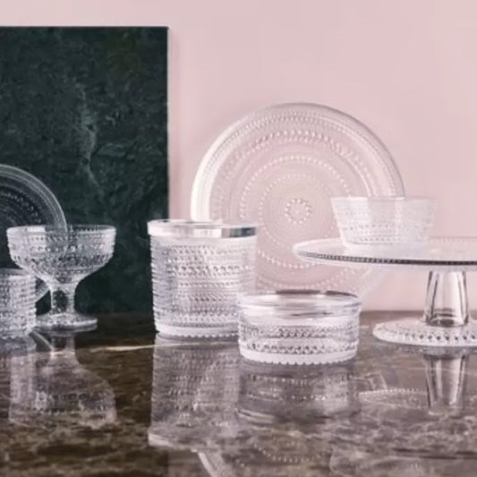 Iittala Kastehelmi Gebaksbord Helder 17 cm