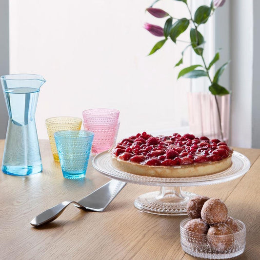 Iittala Kastehelmi Taartschaal Op Voet Helder 31,5 cm