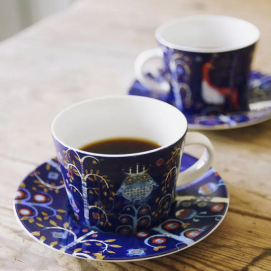 Iittala Taika Koffie Schotel Blauw 15 cm