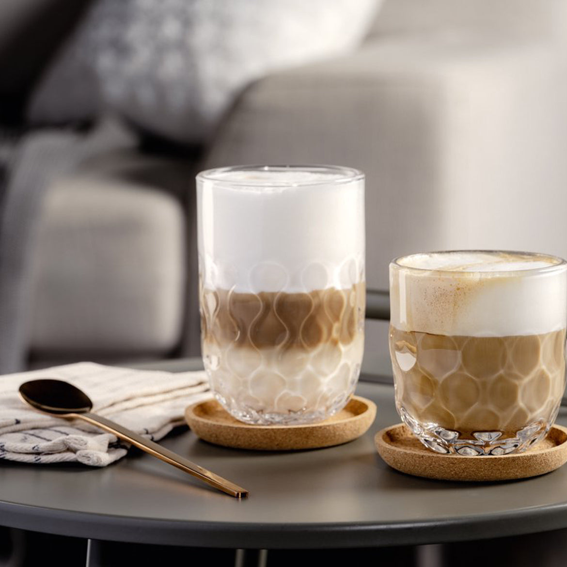 Leonardo Gocce 2 Latte Macchiato Glas 390 ml 2 Stuks