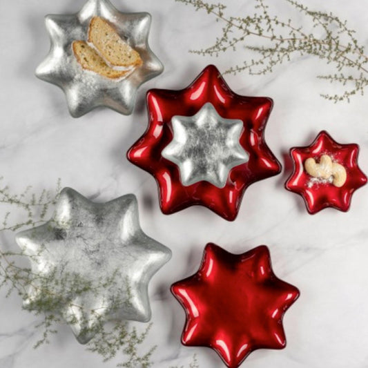 Leonardo Stella Sternteller Rot 23 cm