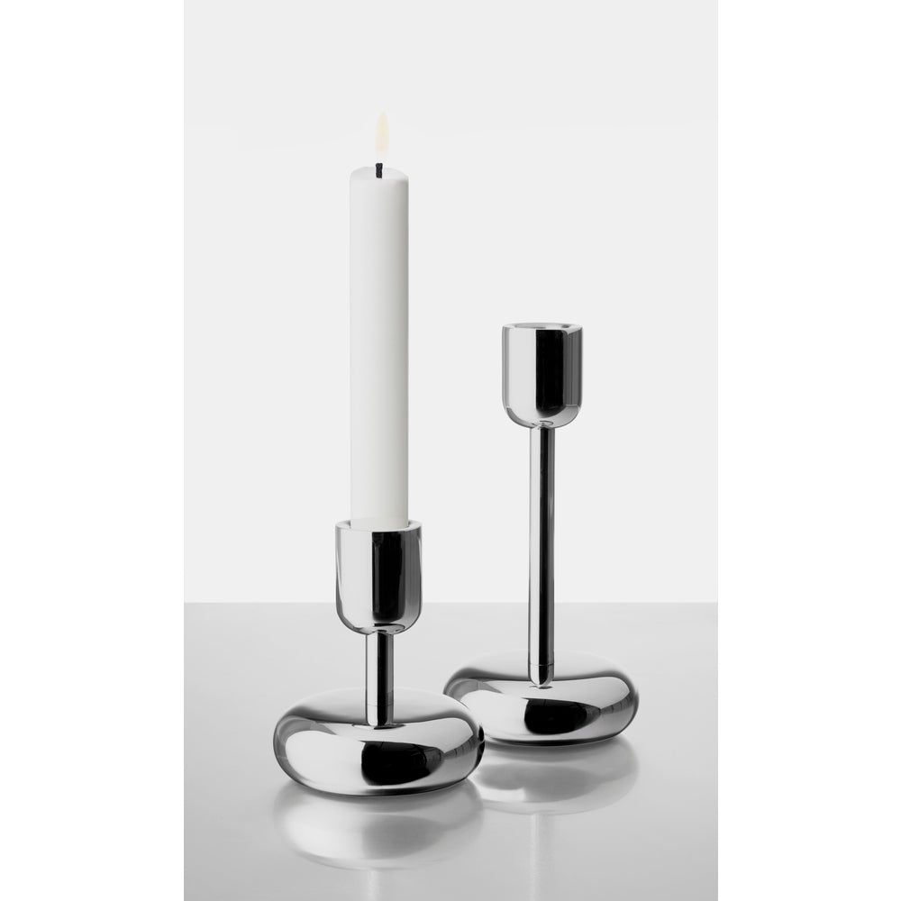 Iittala Nappula Kaarsenhouder Zilver